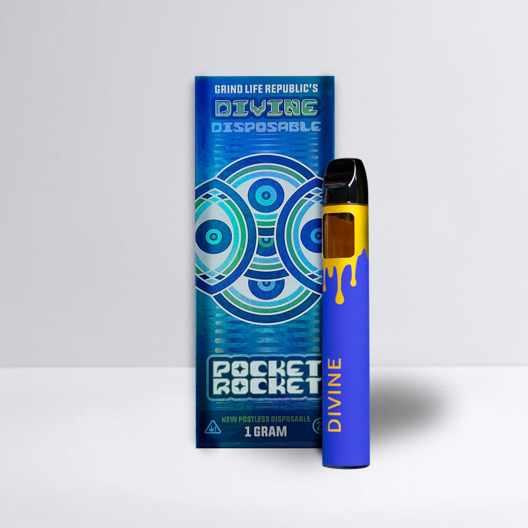 Blue indica Divine Disposable 1 gram thca vape pen