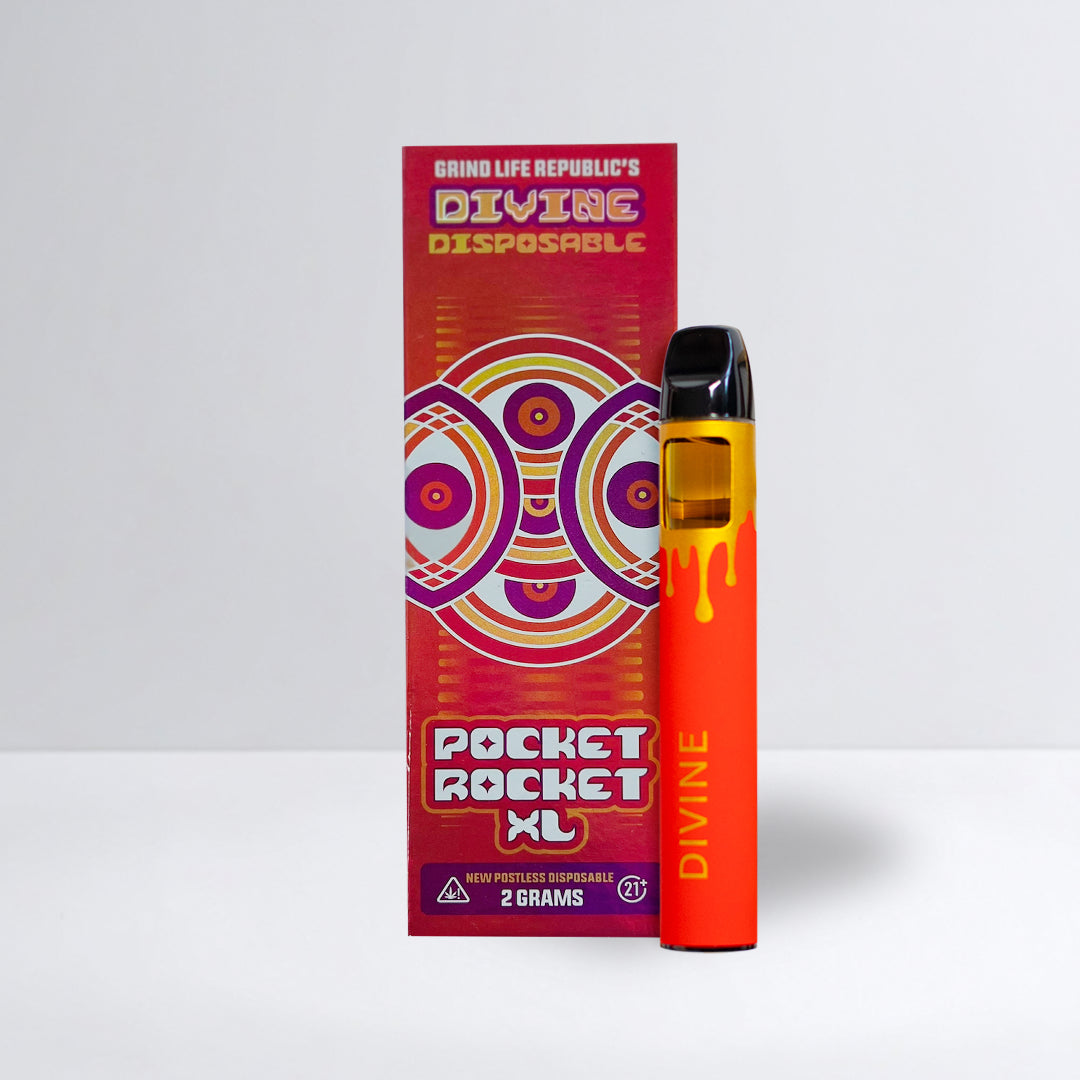 Grind Life Republic's Divine Disposable 2 gram sativa vape 