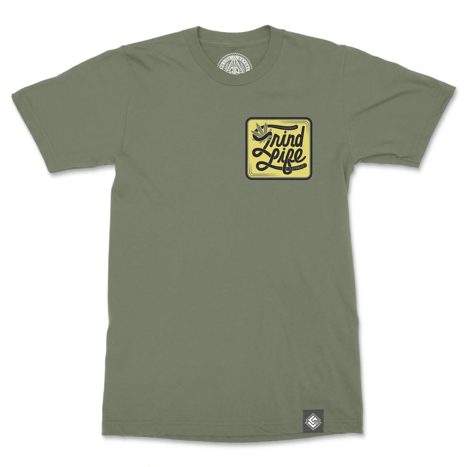 Script Logo Men's Cotton Crew Neck T-Shirt