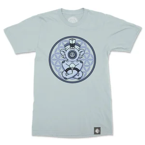 Ancient Spaceman Men's Cotton Crew Neck T-Shirt