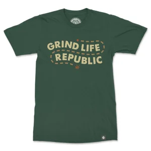 Blazing Trails Men's Cotton Crew Neck T-Shirt